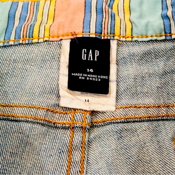 Gap Size 14 but fits like a size 10/12 wide Leg Cropped capri - Picture 6 of 6